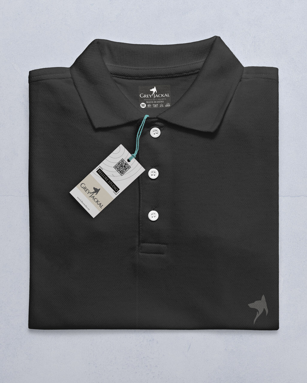 Premium Cotton Polo T-Shirts : 10X Comfort, Durability & Effortless Style (Black) - Image 3