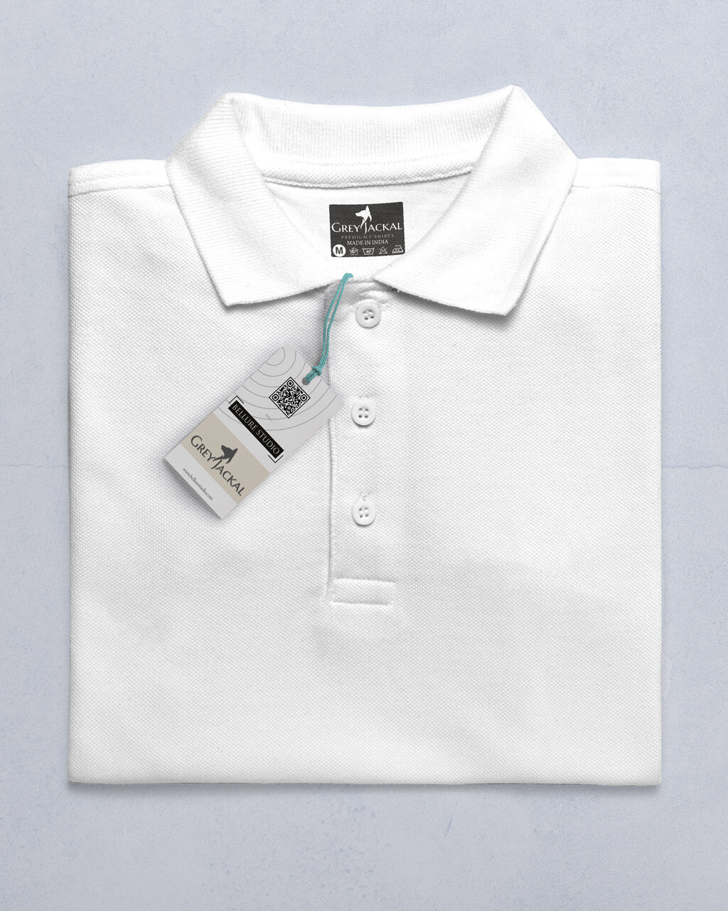 Premium Cotton Polo T-Shirts : 10X Comfort, Durability & Effortless Style (White) - Image 3