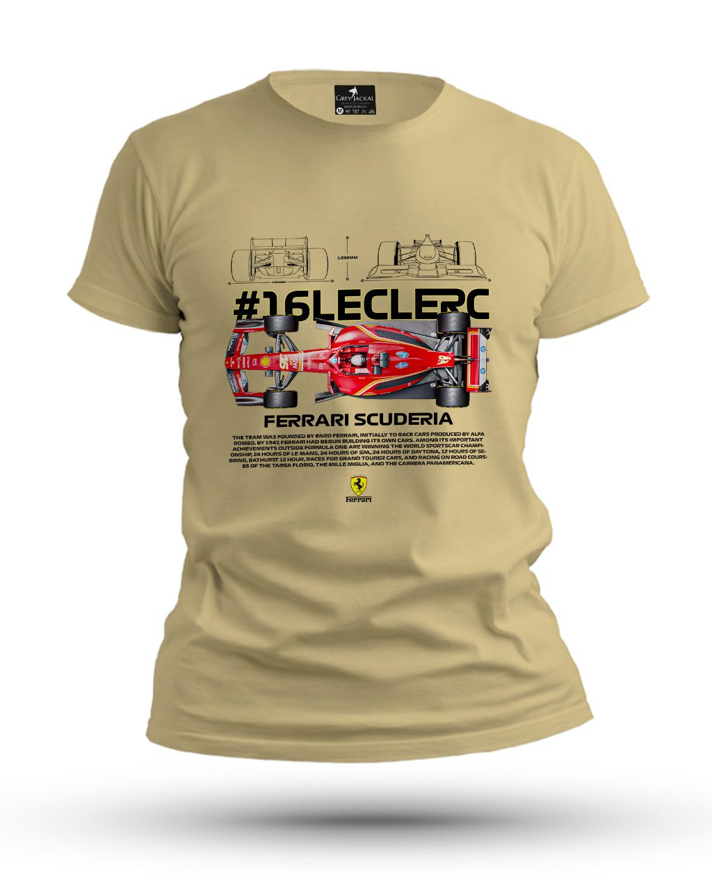 Ferrari F1 16 Leclerc Premium Graphic T-Shirt – No Ordinary Tee, Maximum Impact - Image 6