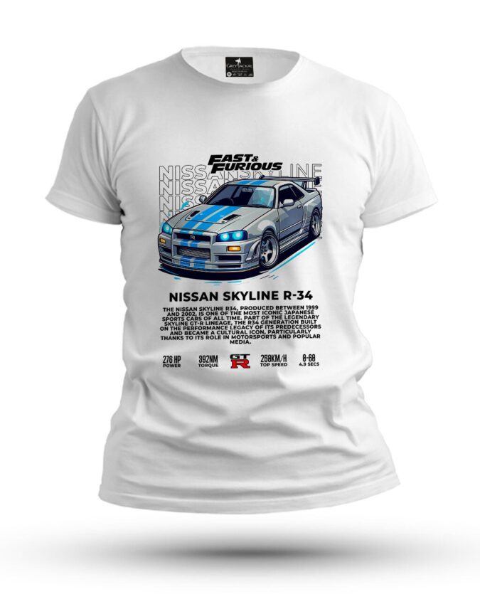 Premium Graphic T-Shirt, Fast & Furious