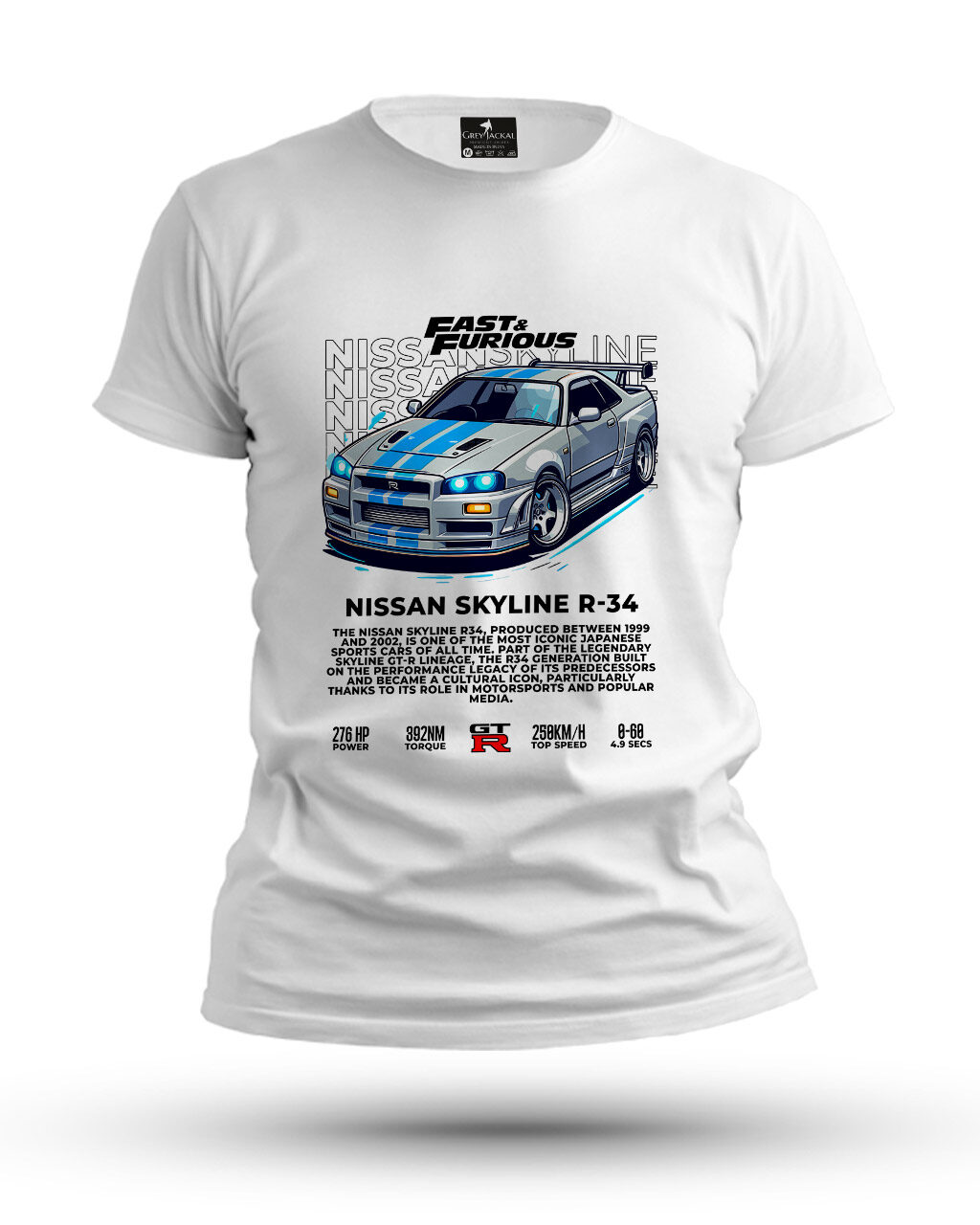 Premium Graphic T-Shirt, Fast & Furious