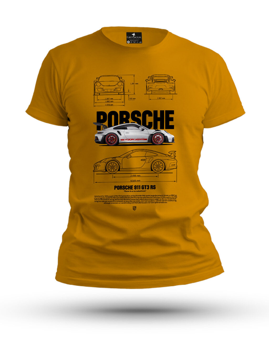 Porsche 911 GT3 - Dt Premium Graphic T-Shirt – No Ordinary Tee, Maximum Impact - Image 6
