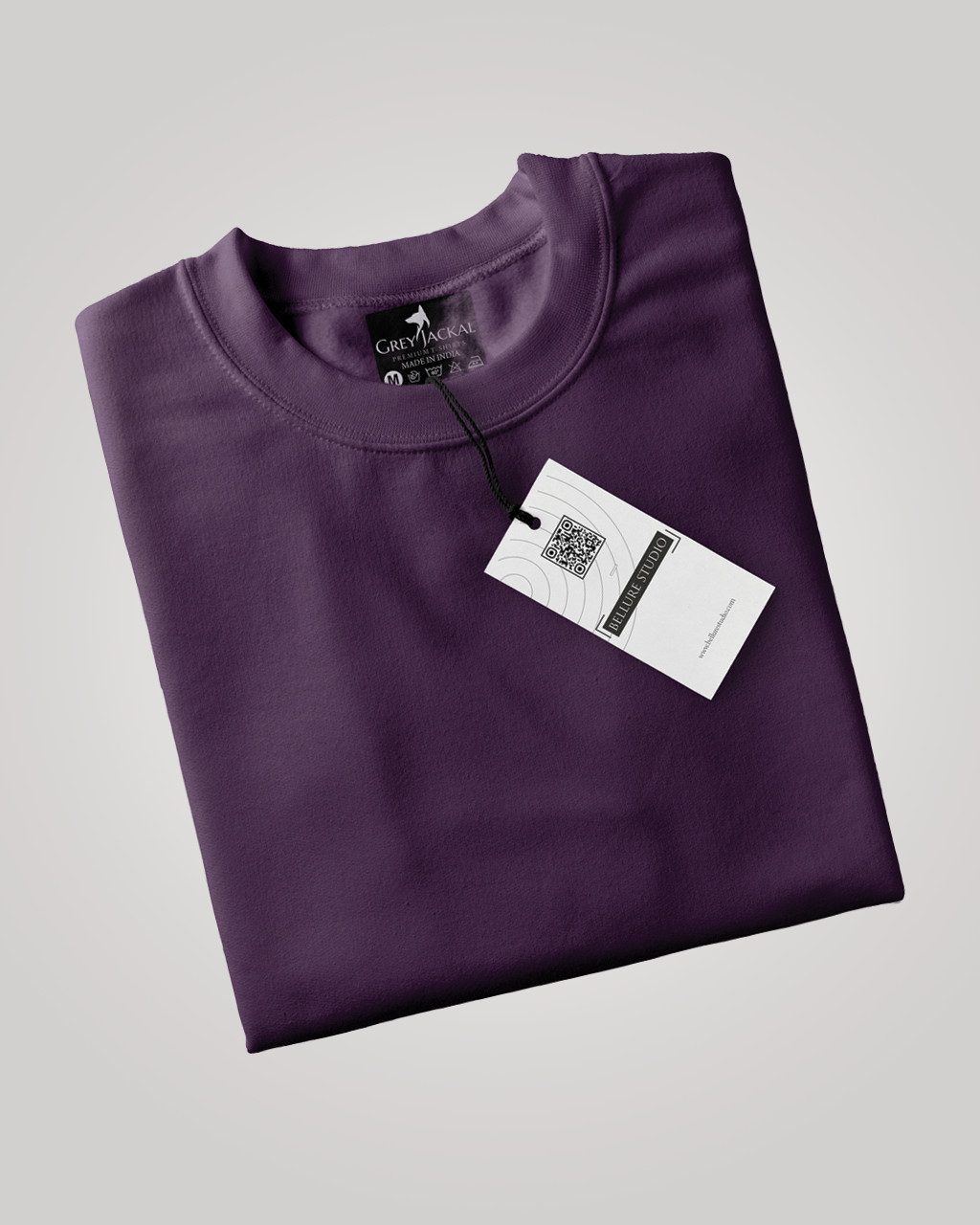 Classic Premium Plain T-Shirt – 1 Must-Have Wardrobe Essential (Purple) - Image 3
