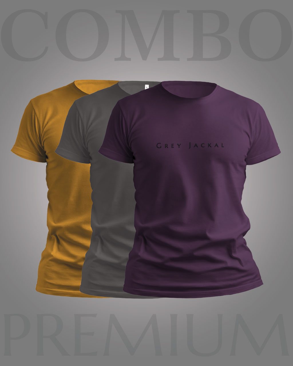 Premium Classic Pack of 3 T-Shirts