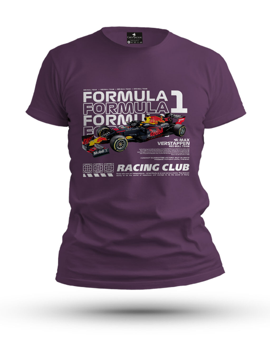 Redbull Racing Club Max Verstappen Premium Graphic T-Shirt – No Ordinary Tee, Maximum Impact - Image 6