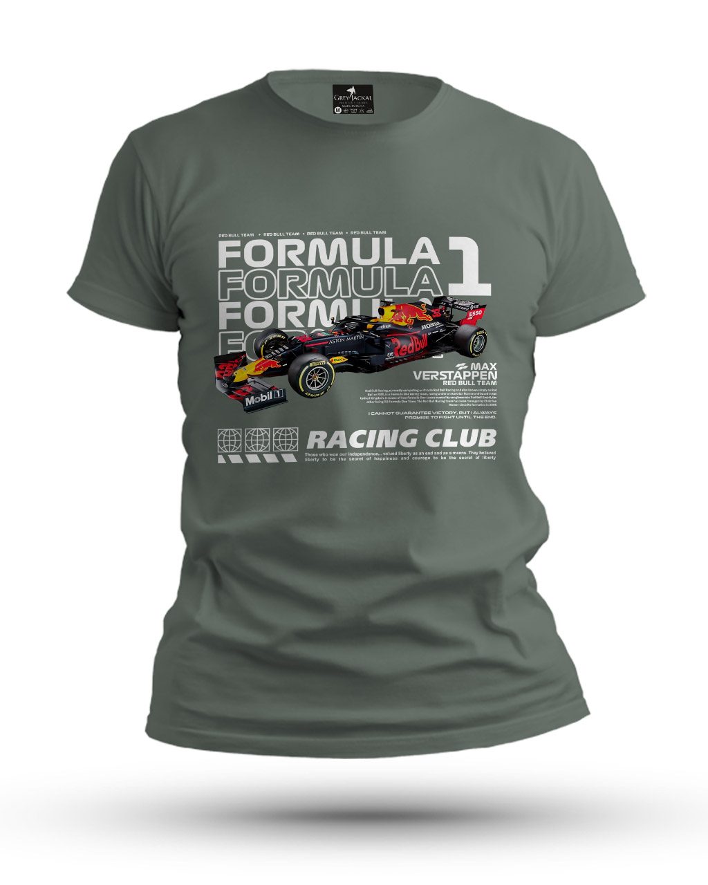 Redbull Racing Club Max Verstappen Premium Graphic T-Shirt – No Ordinary Tee, Maximum Impact - Image 4