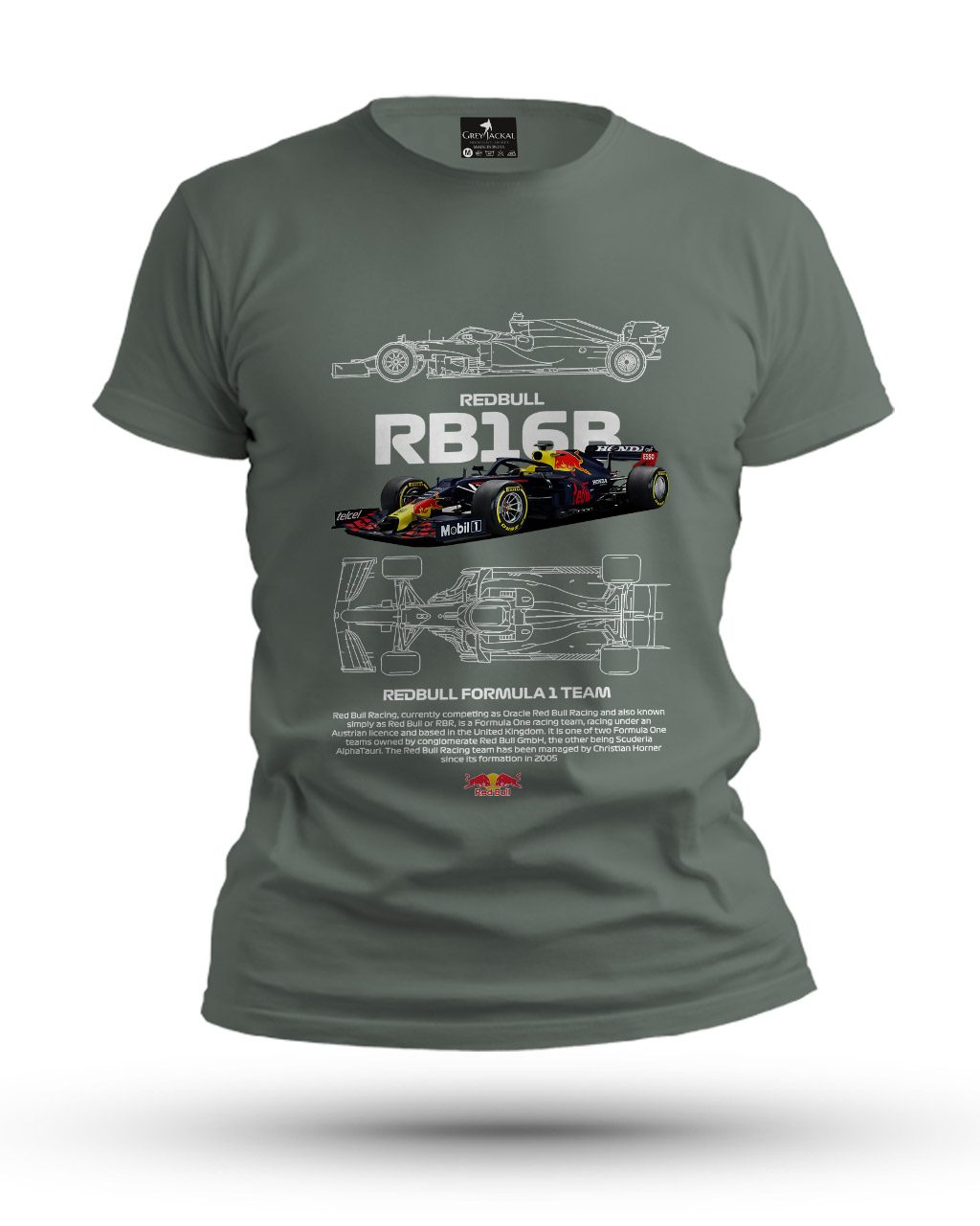 Redbull F1 RB16B - Perfection Premium Graphic T-Shirt – No Ordinary Tee, Maximum Impact - Image 6