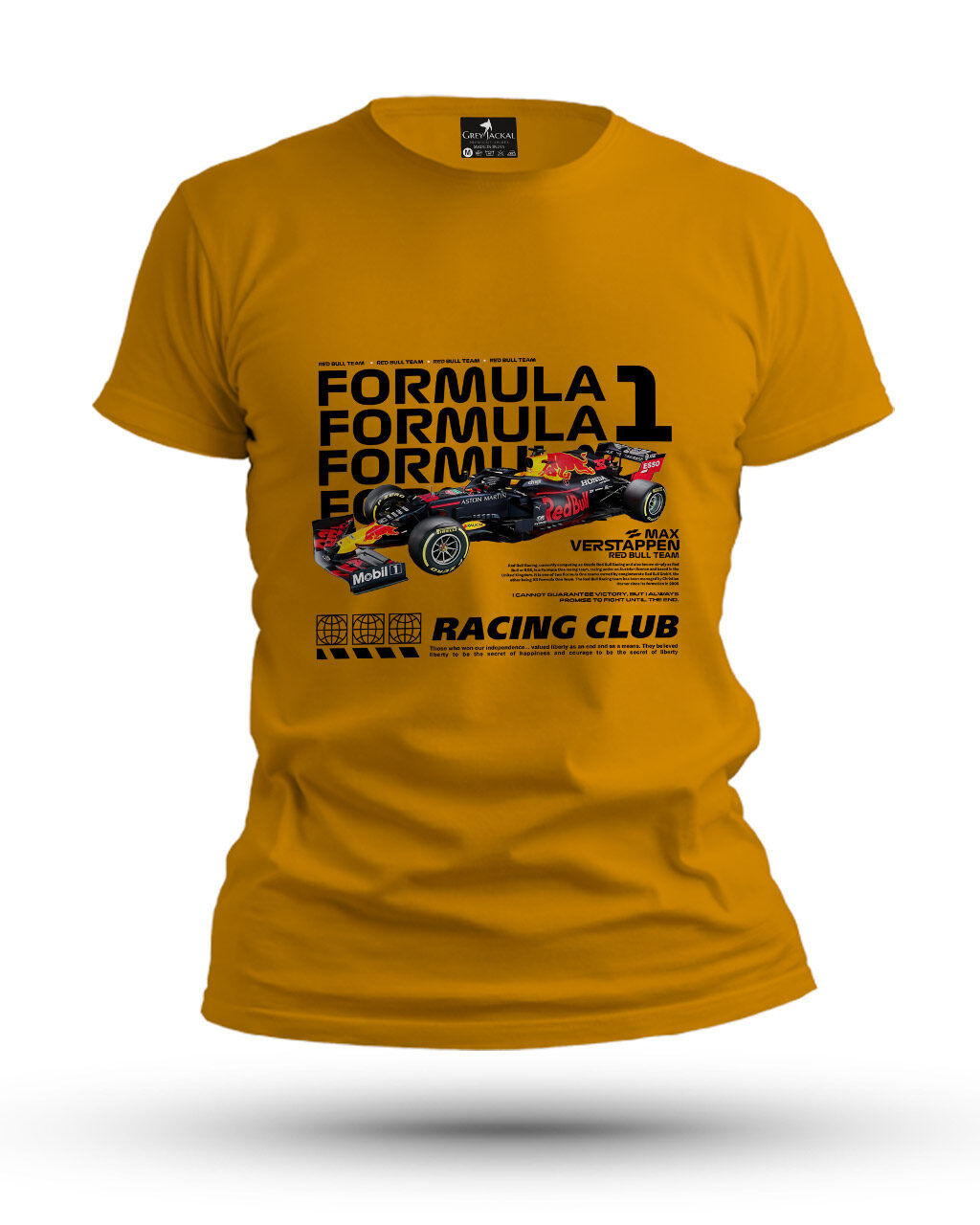 Redbull Racing Club Max Verstappen Premium Graphic T-Shirt – No Ordinary Tee, Maximum Impact - Image 5