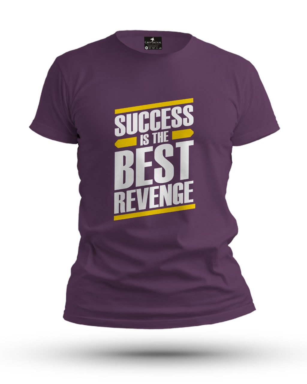 Success is the Best Revenge Premium Typography Graphic T-Shirt | No Fade, All Bold Style - Image 3