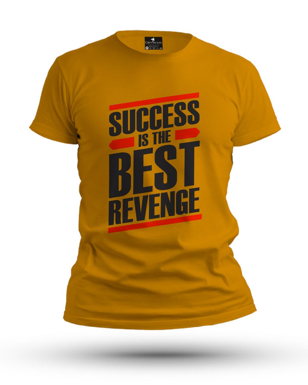 Success is the Best Revenge Premium Typography Graphic T-Shirt | No Fade, All Bold Style - Image 6