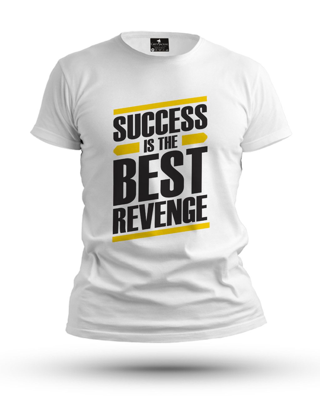 Success is the Best Revenge Premium Typography Graphic T-Shirt | No Fade, All Bold Style - Image 5