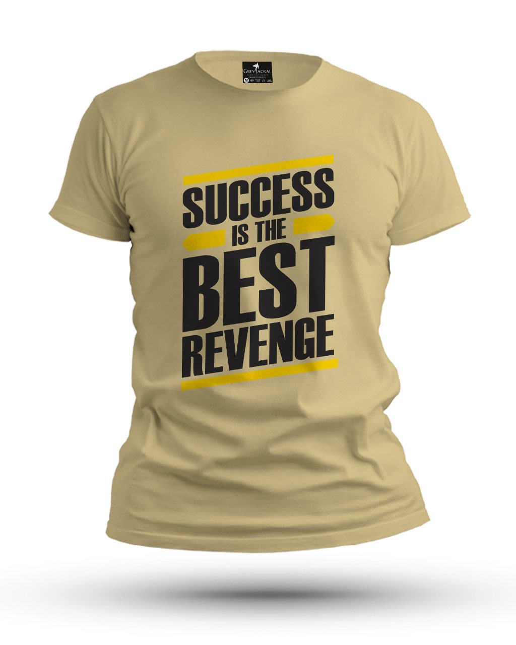 Success is the Best Revenge Premium Typography Graphic T-Shirt | No Fade, All Bold Style - Image 4