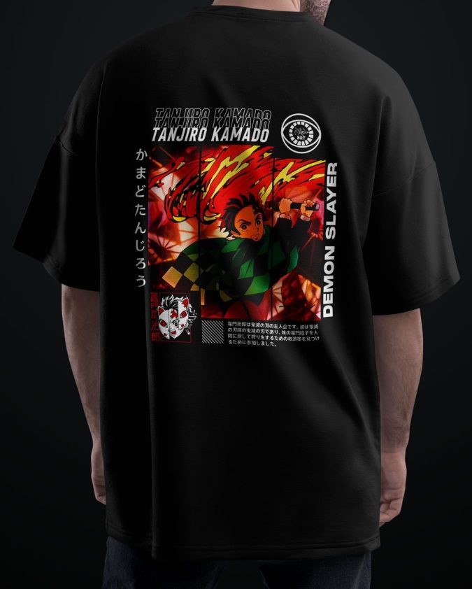 Premium Anime Oversized T-Shirt Express your fandom in style with our Premium Anime