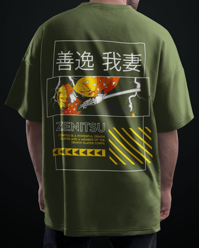 Premium Anime Oversized T-Shirt Express your fandom in style with our Premium Anime