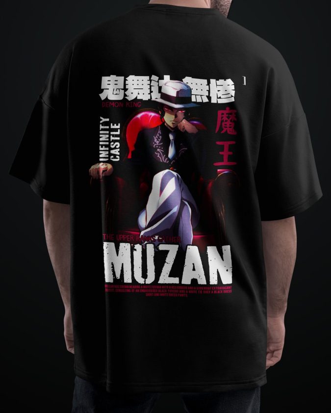 Premium Anime Oversized T-Shirt, Demon Slayer