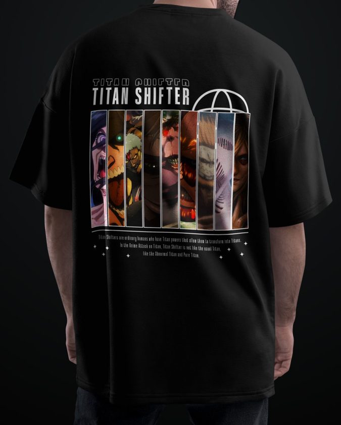 Premium Anime Oversized T-Shirt, Demon Slayer