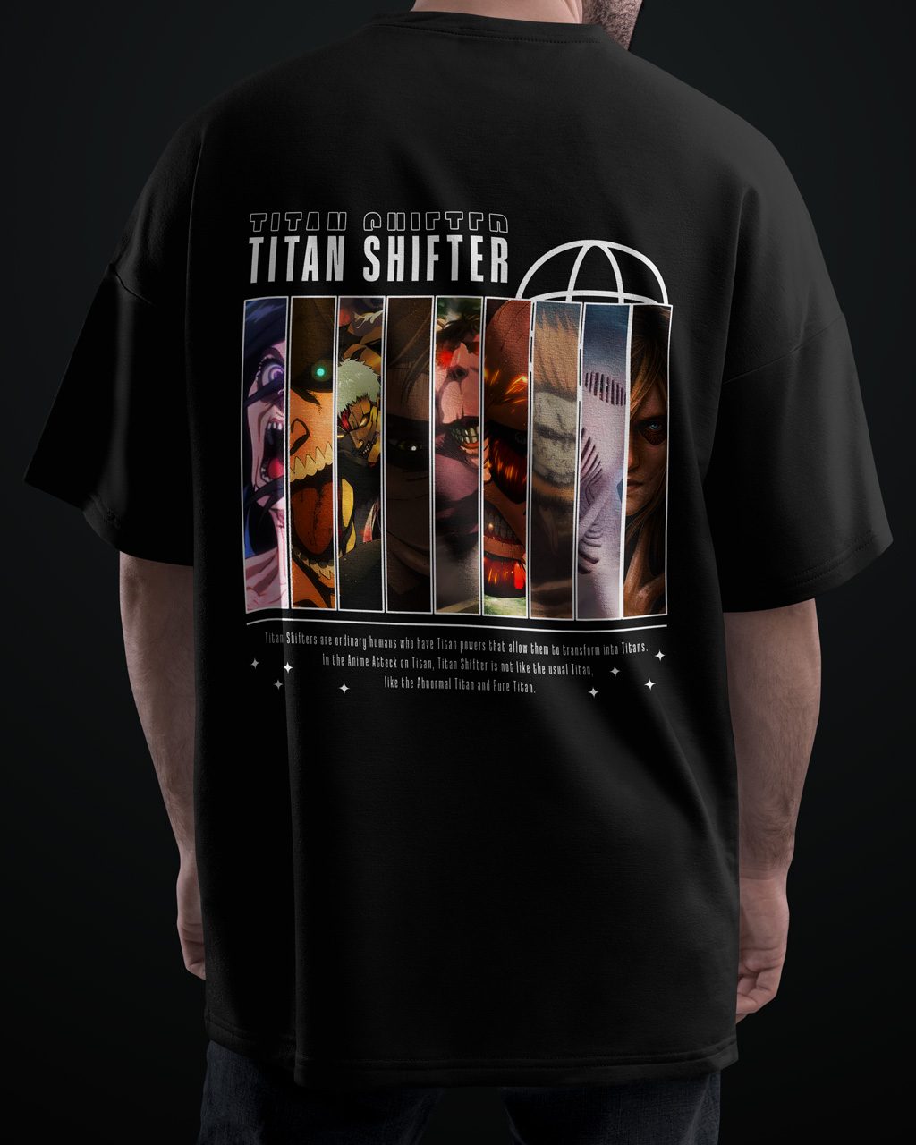 Premium Anime Oversized T-Shirt, Demon Slayer