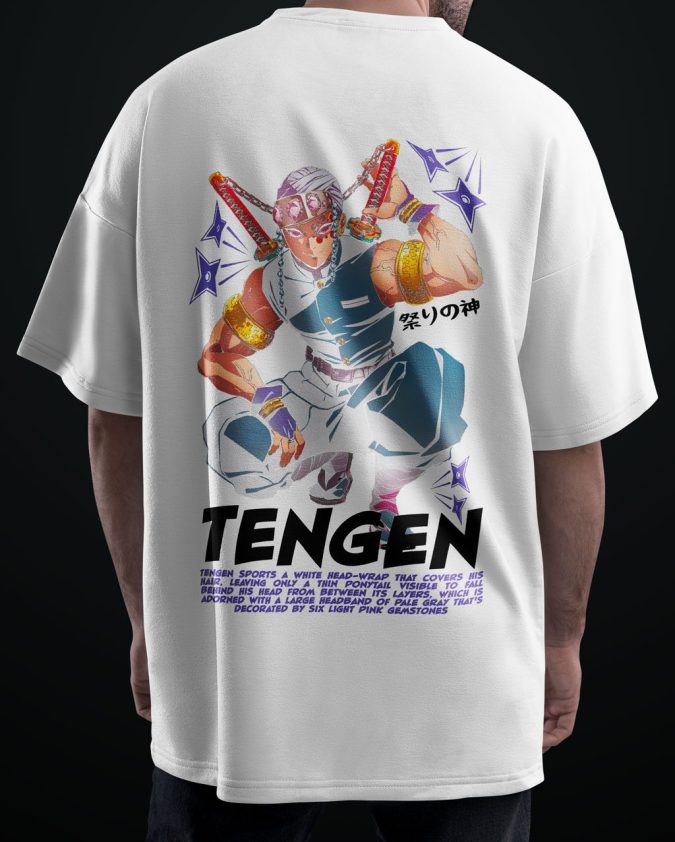 Premium Anime Oversized T-Shirt, Demon Slayer