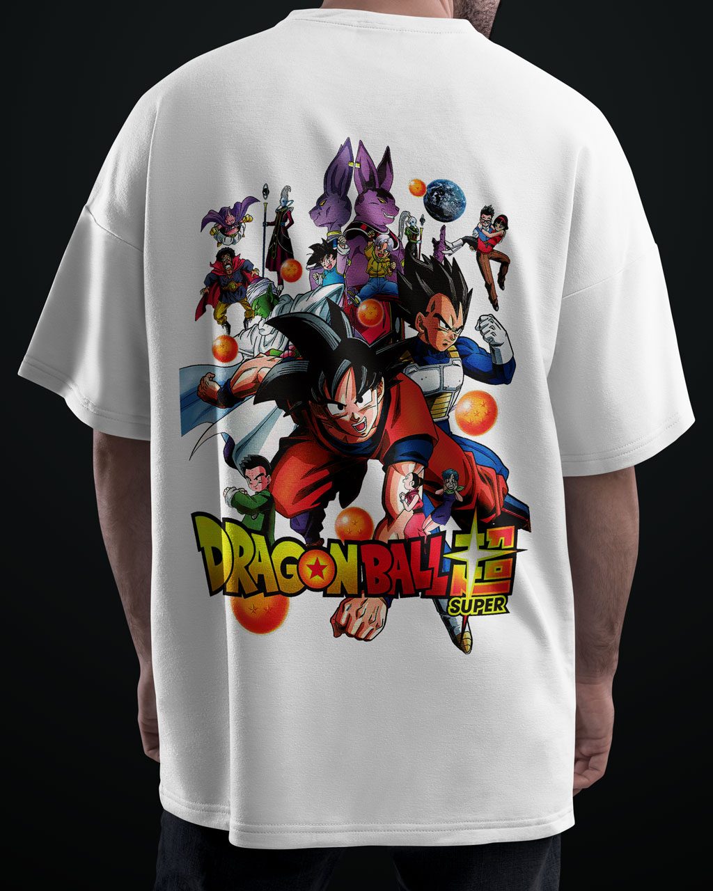 Premium Anime Oversized T-Shirt, Dragon ball