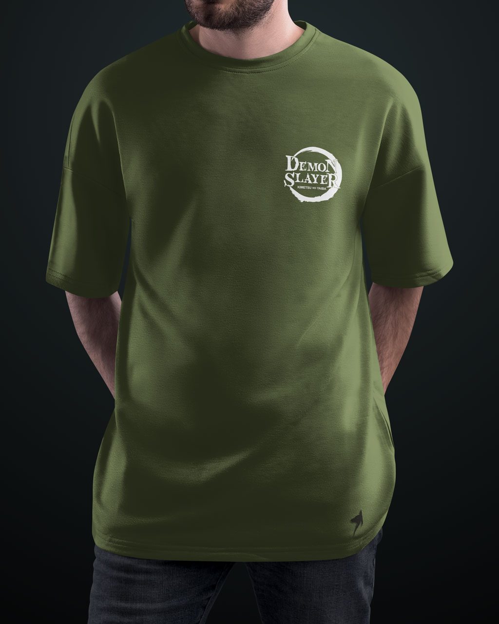 Flame Hashira Demon Slayer Premium Anime Oversized T-Shirt – Avoid Boring Fits - Image 3