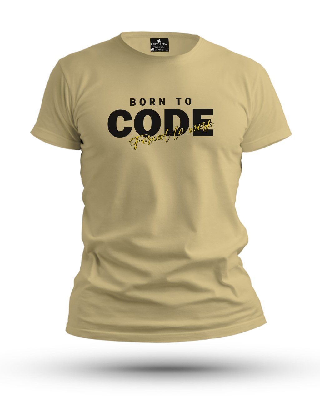 Born to Code Premium Typography Graphic T-Shirt | No Fade, All Bold Style - Image 5