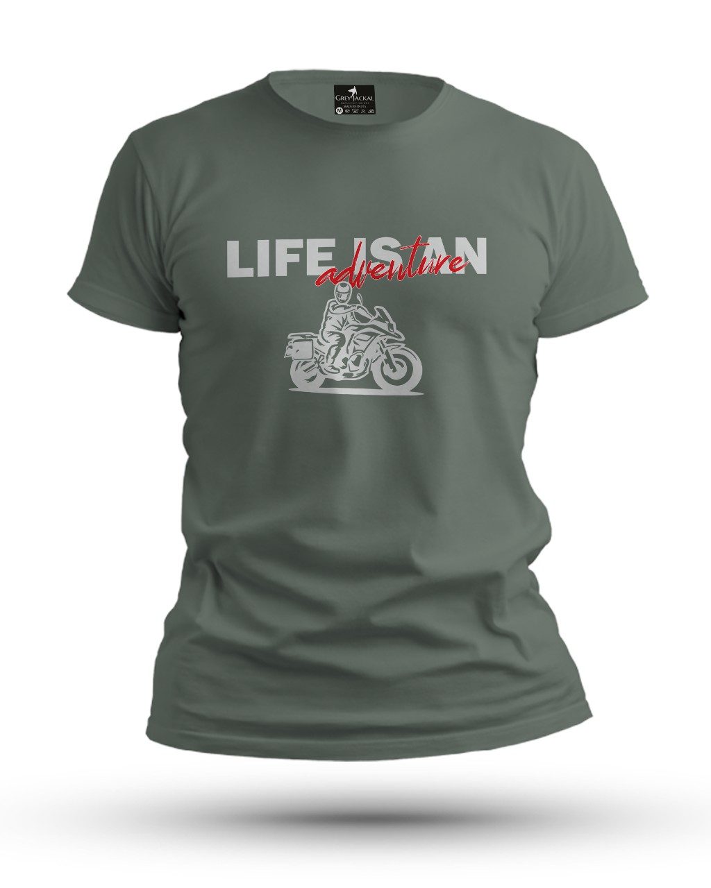 Life is Adventure Premium Typography Graphic T-Shirt | No Fade, All Bold Style - Image 4