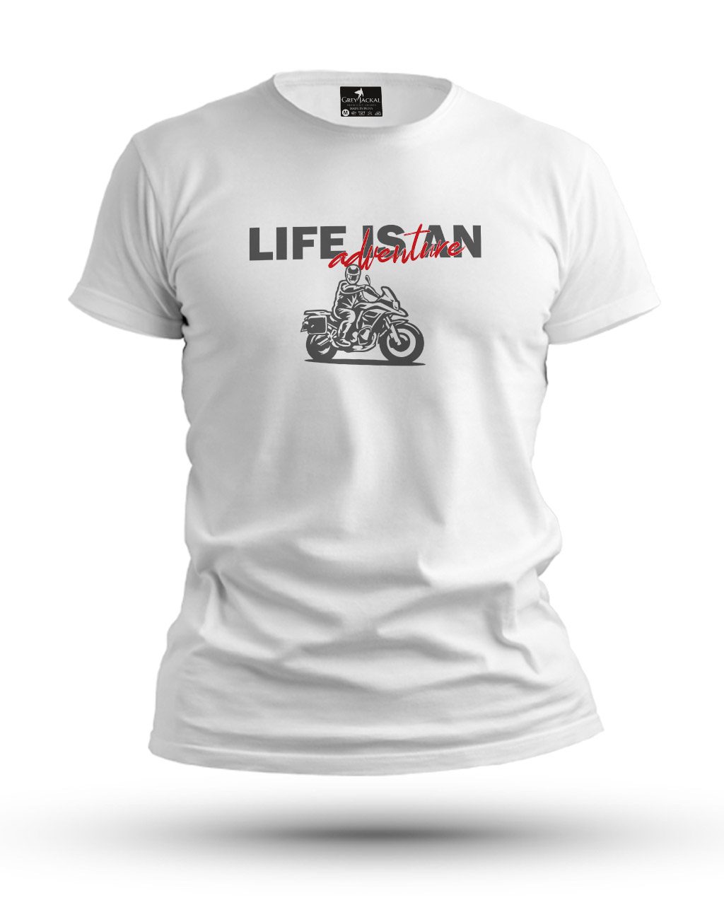 Life is Adventure Premium Typography Graphic T-Shirt | No Fade, All Bold Style - Image 2