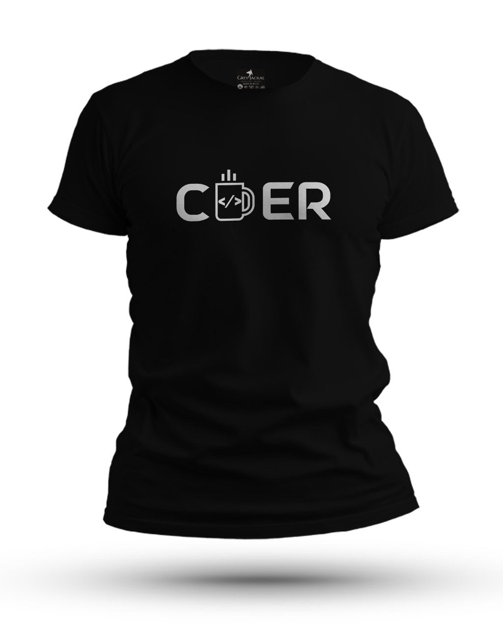 Coder Premium Typography Graphic T-Shirt | No Fade, All Bold Style - Image 2