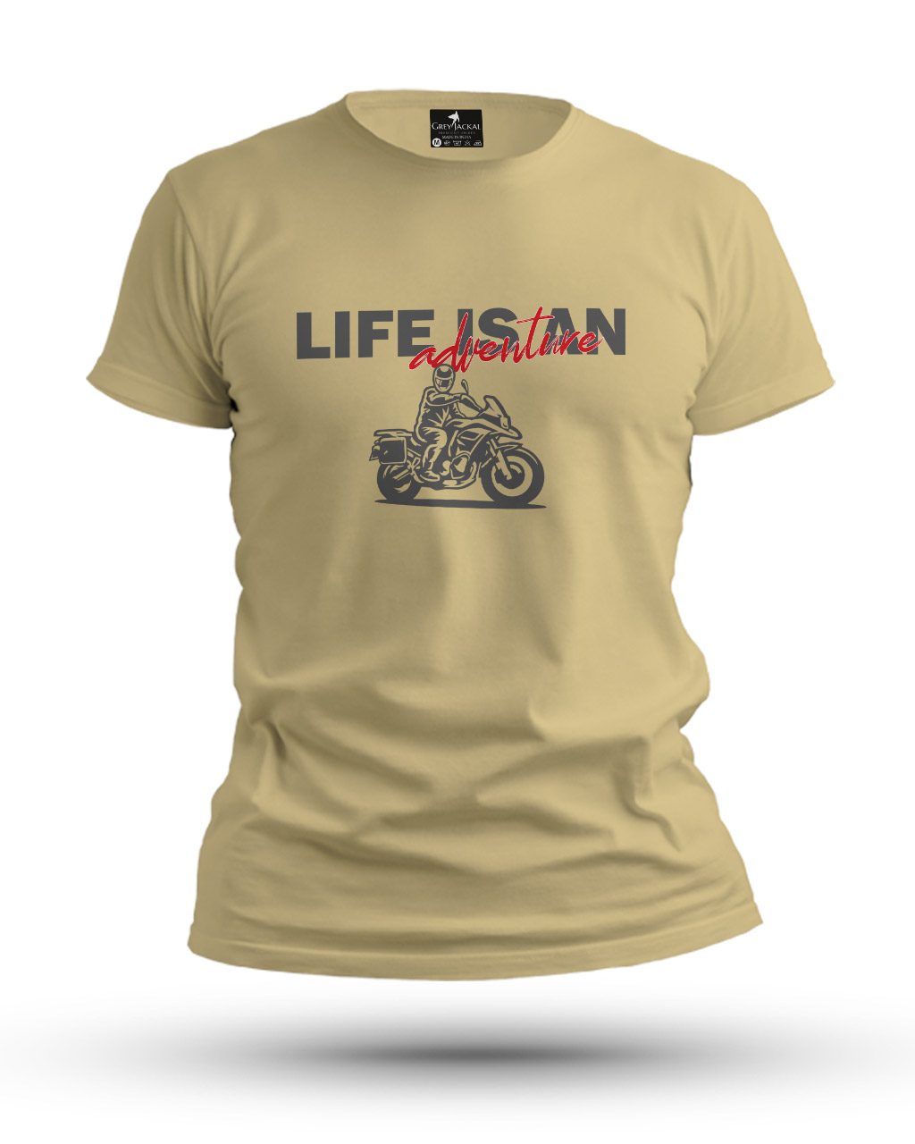 Life is Adventure Premium Typography Graphic T-Shirt | No Fade, All Bold Style - Image 5